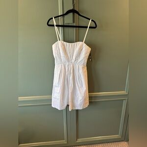 NEW White Cotton Sundress - Size 7 (Juniors)
